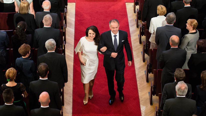 Prezident Andrej Kiska a prvá dáma Martina...