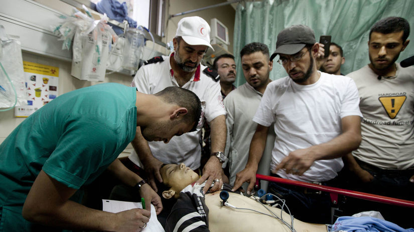 Izrael, Palestína, mŕtvy, lekári