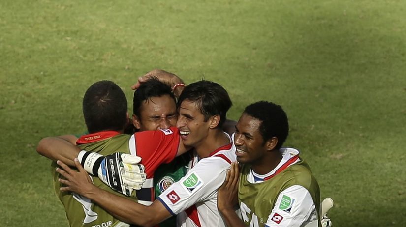 Kostarika, futbal, MS 2014, radosť