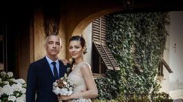 Eros Ramazzotti s manželkou, Maricou...