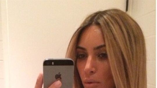 Kim Kardashian na zábere zo svojho Instagramu.