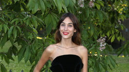 Moderátorka Alexa Chung v kreácii Christopher...