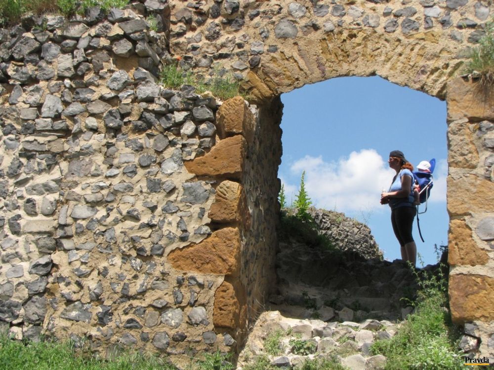 Hrad Šomoška je vďačným cieľom turistov....