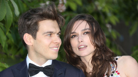 Herečka Keira Knightley a jej manžel James...