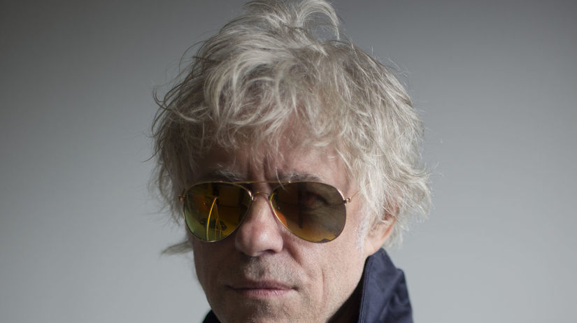 Hudobník Bob Geldof. 