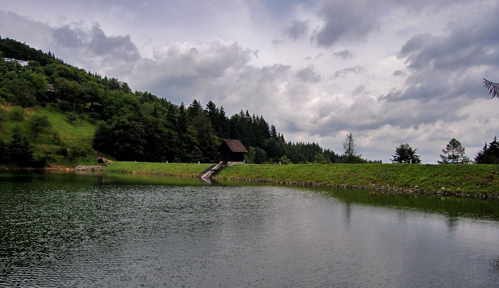 Banská Štiavnica, tajch, Klinger, jazero