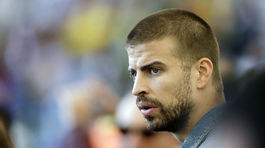 Španielsky futbalista a partner speváčky Shakiry -  Gerard Pique.