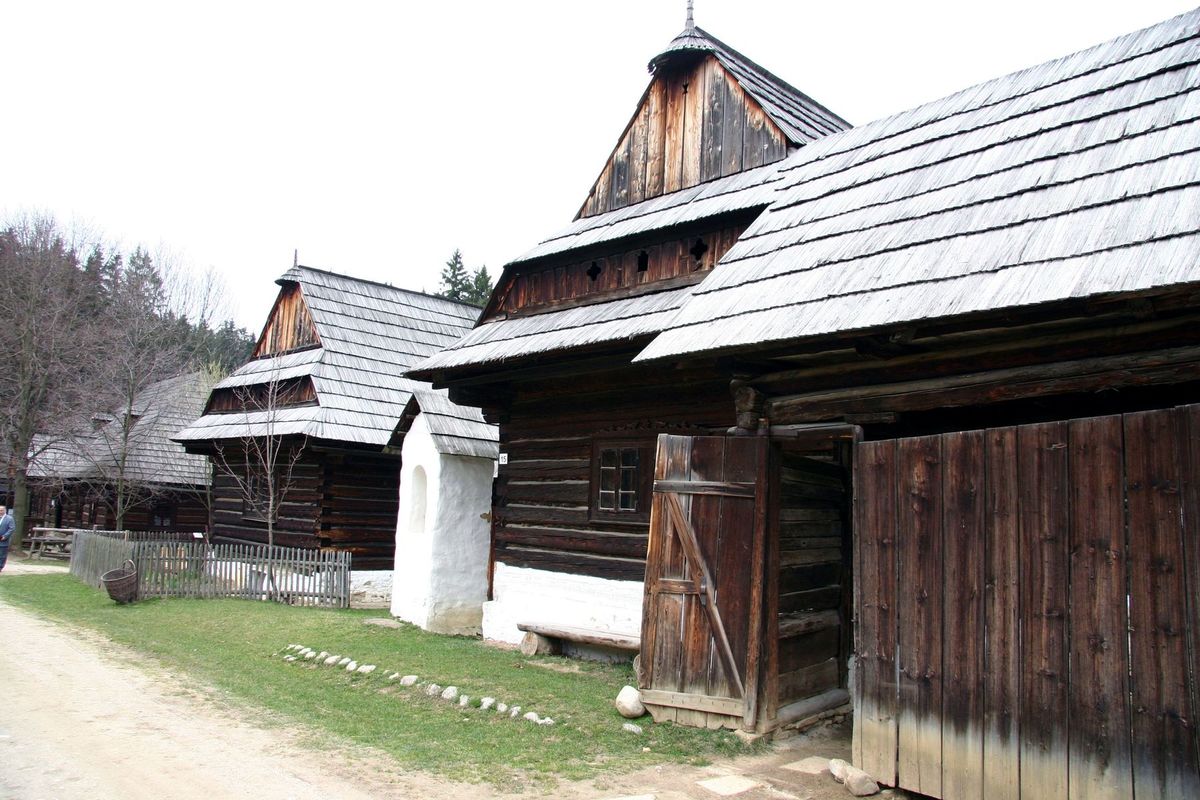 skanzen Martin, ľudová architektúra