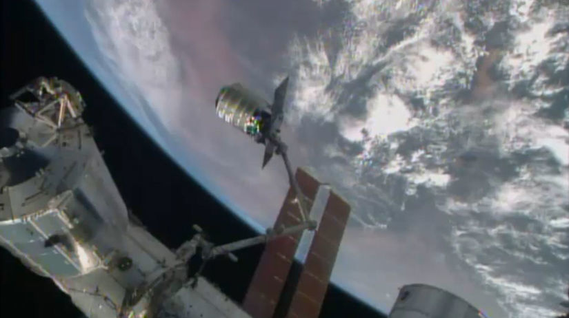 Vesmírna stanica ISS, nákladná loď Cygnus