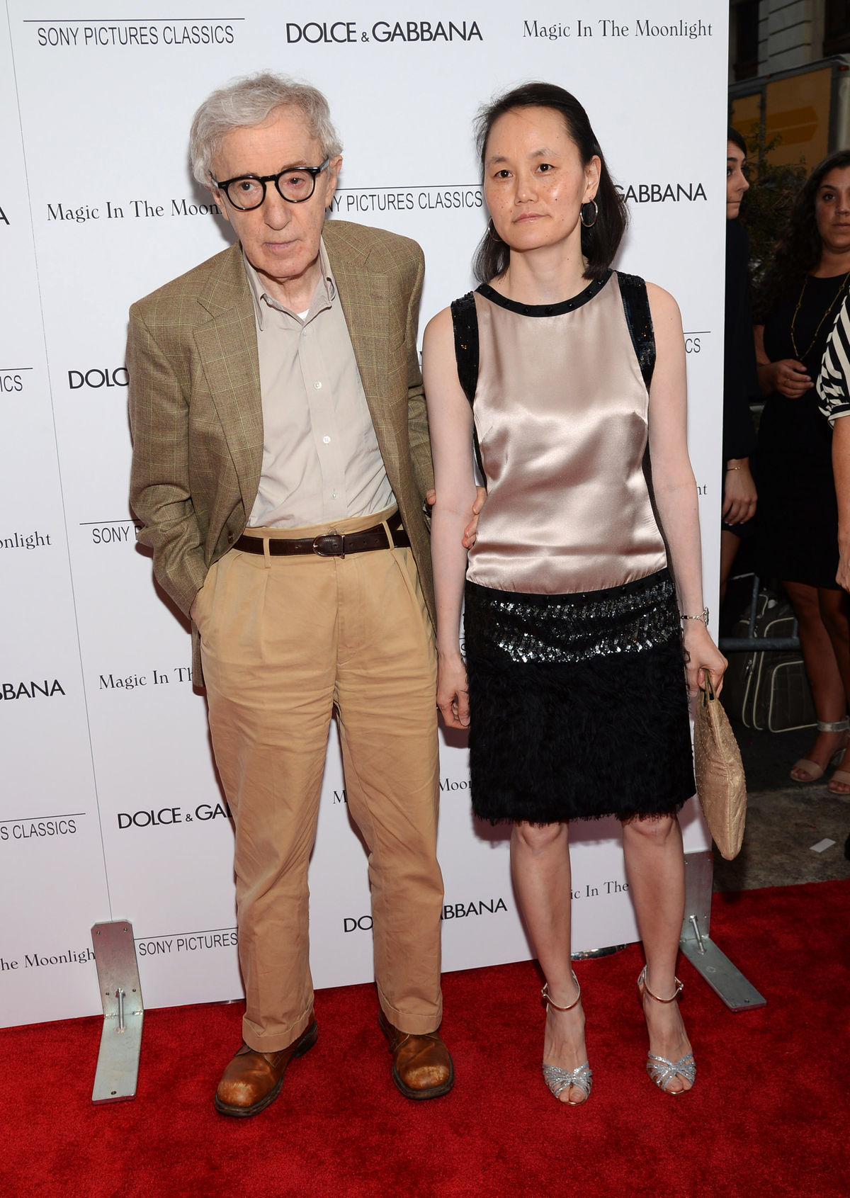 Režisér Woody Allen a jeho manželka Soon-Yi...