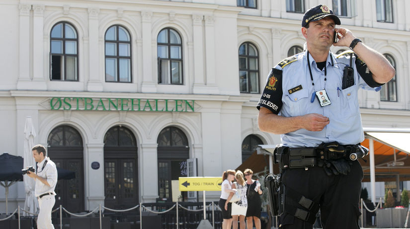 Nórsko, Oslo, polícia, bezpečnosť