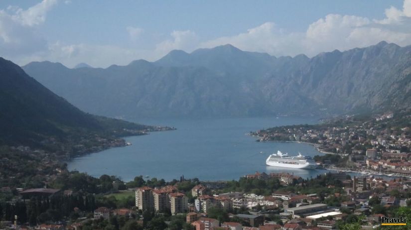 Boka kotorská, Čierna Hora, Jadranské more,...