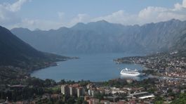 Boka kotorská, Čierna Hora, Jadranské more, záliv, 