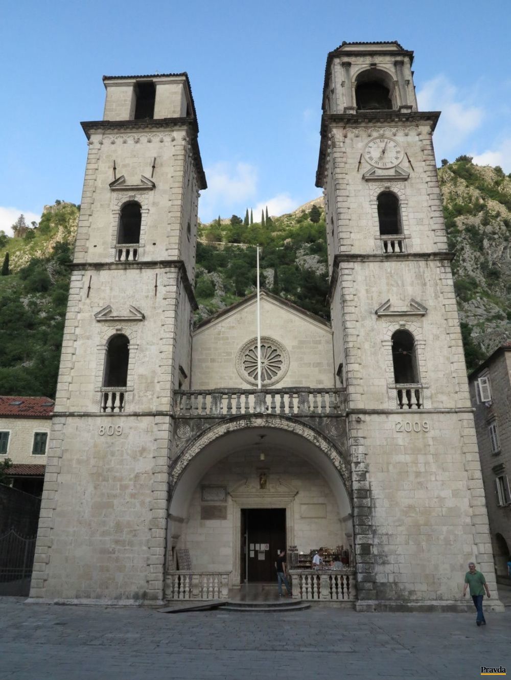 Románsku Katedrálu svätého Tryfona v Kotore...