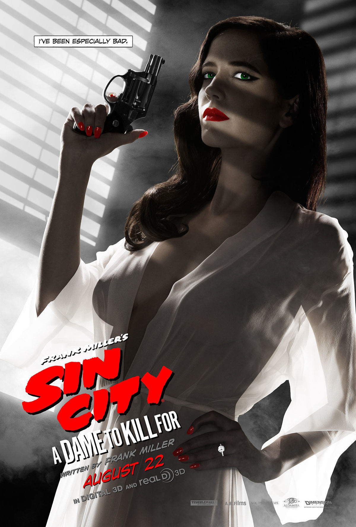 Plagát k filmu Sin City: Dáma, pre ktorú sa...