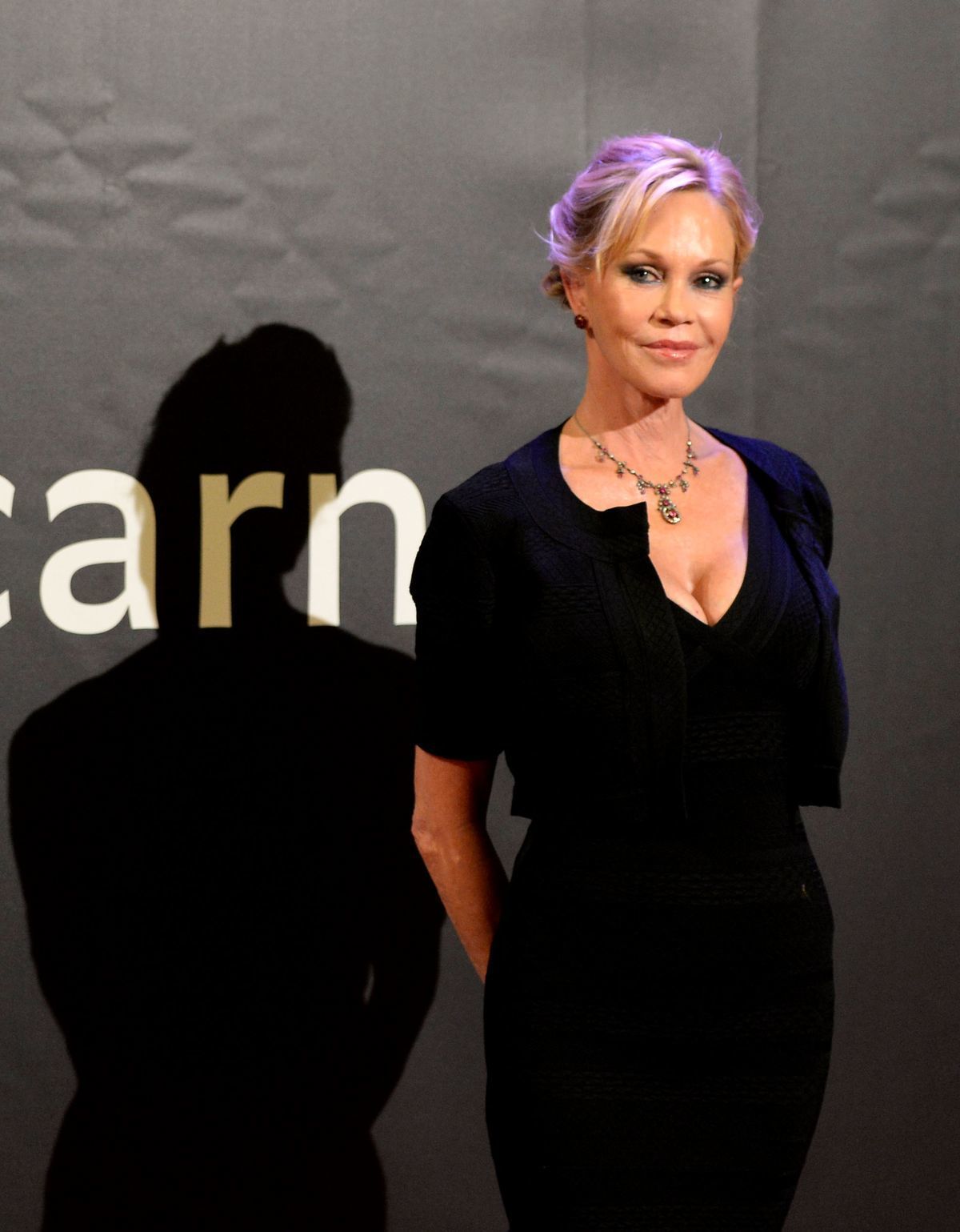 Herečka Melanie Griffith na filmovom festivale...