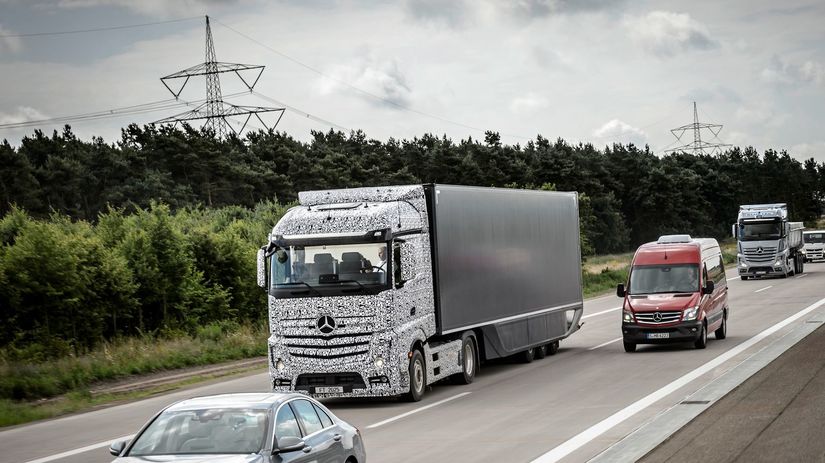 Koncepčný Mercedes-Benz Future Truck 2025...