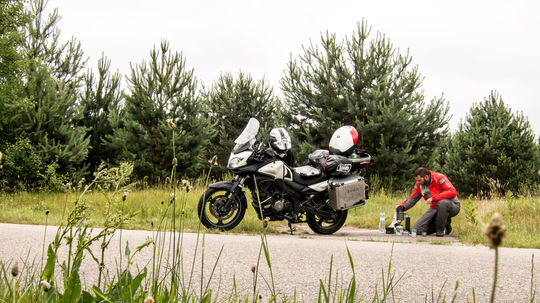 Cestou do Nórska: obed v Poľsku.