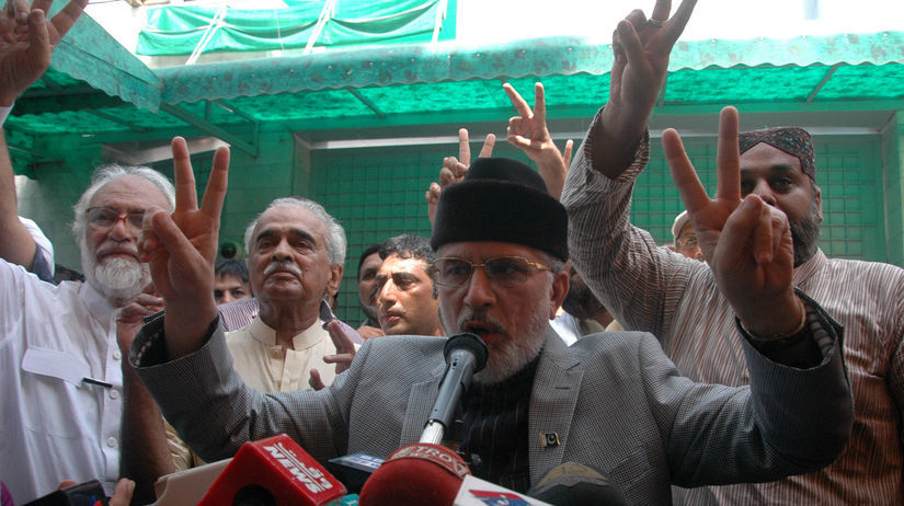 Pakistan, Muhammad Táhir Kadrí, demonštrácia