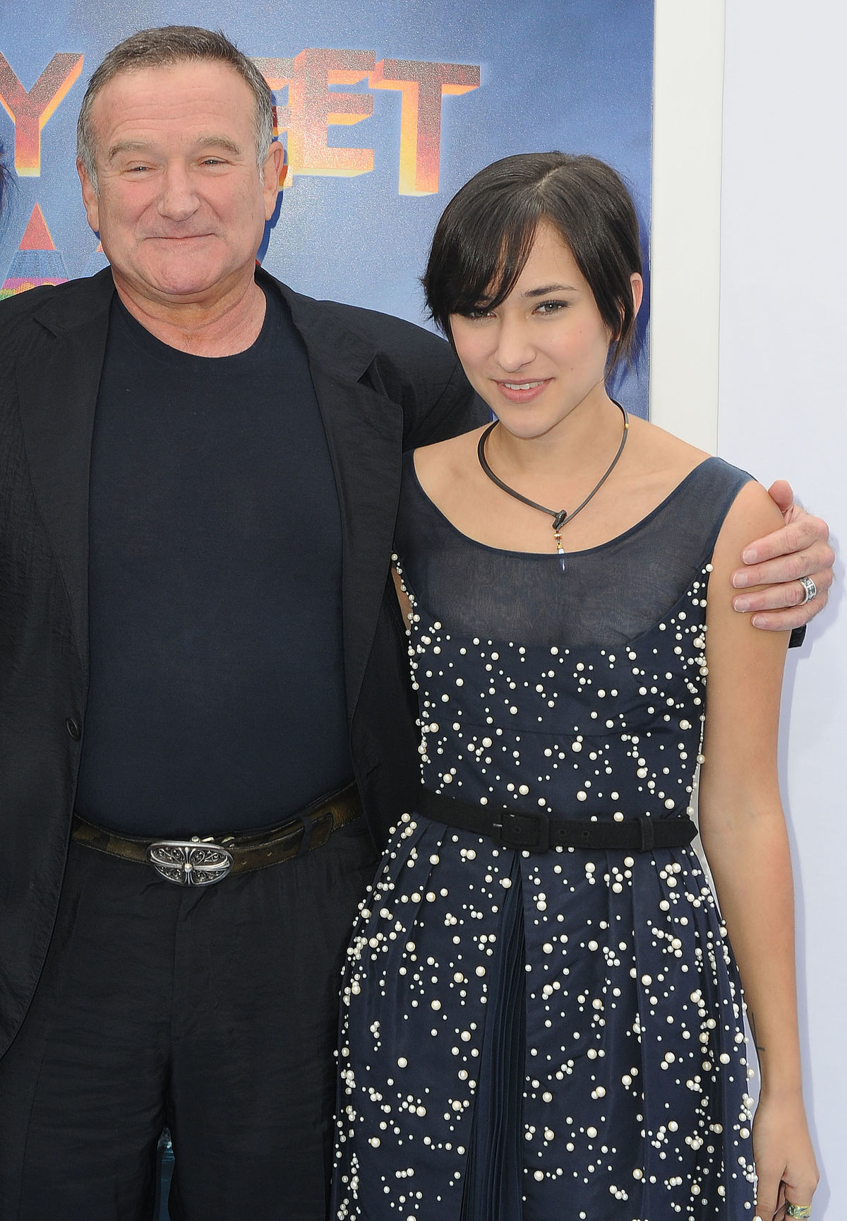 Herec Robin Williams na archívnej snímke z roku...