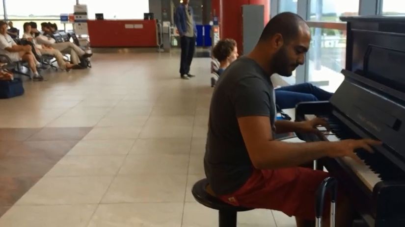 Pianista Maan Hamádi 