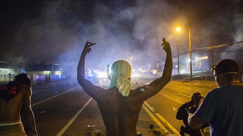 Ferguson, nepokoje, USA, protesty