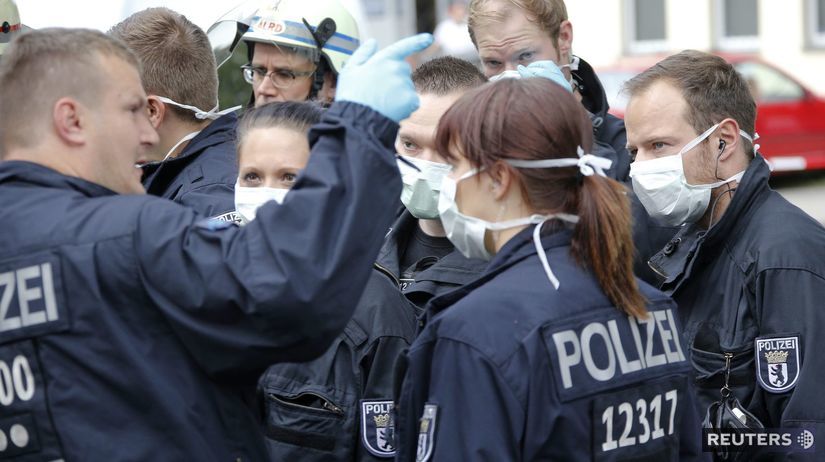 polícia, Nemecko, ebola