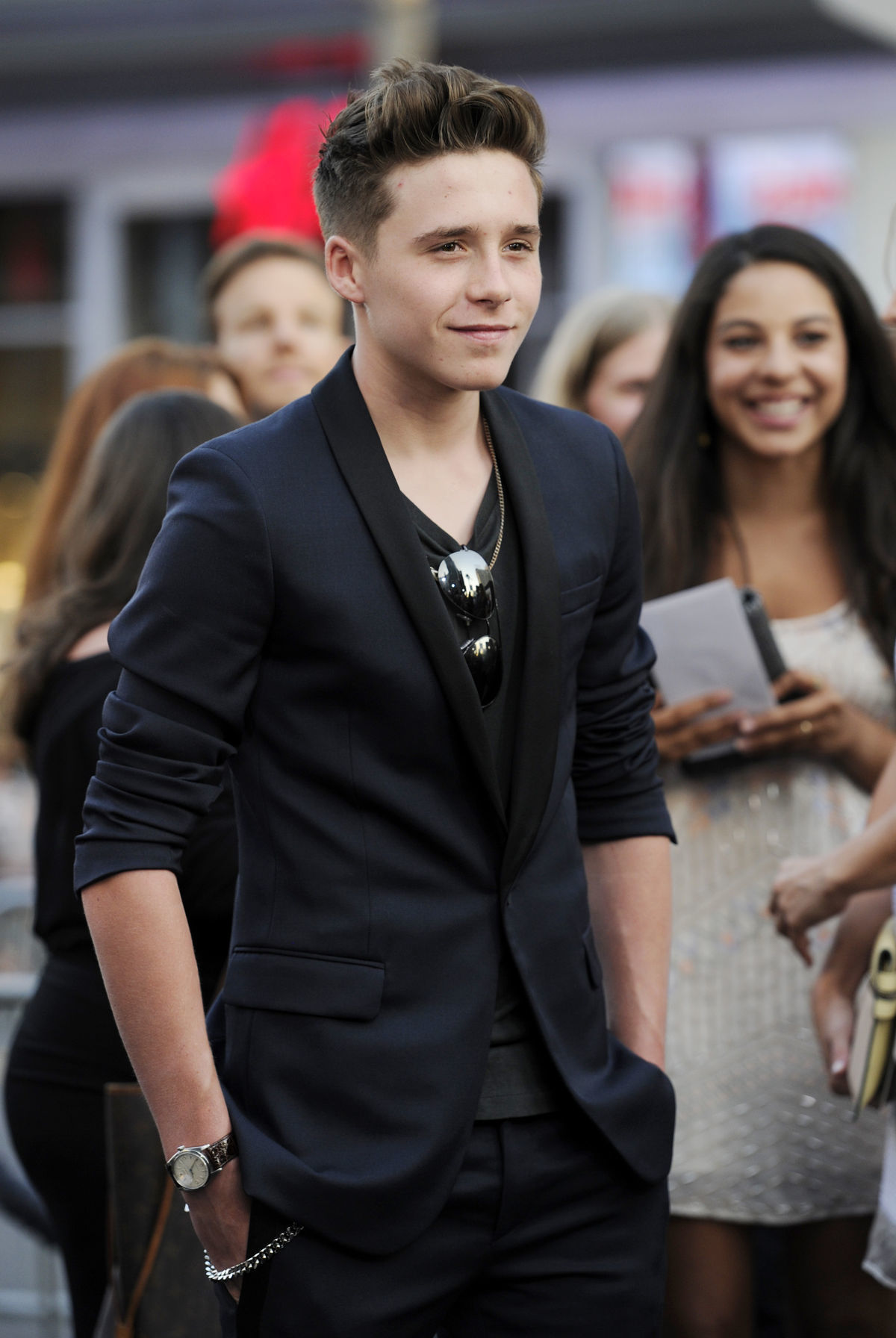 Brooklyn Beckham, syn Davida a Victorie...