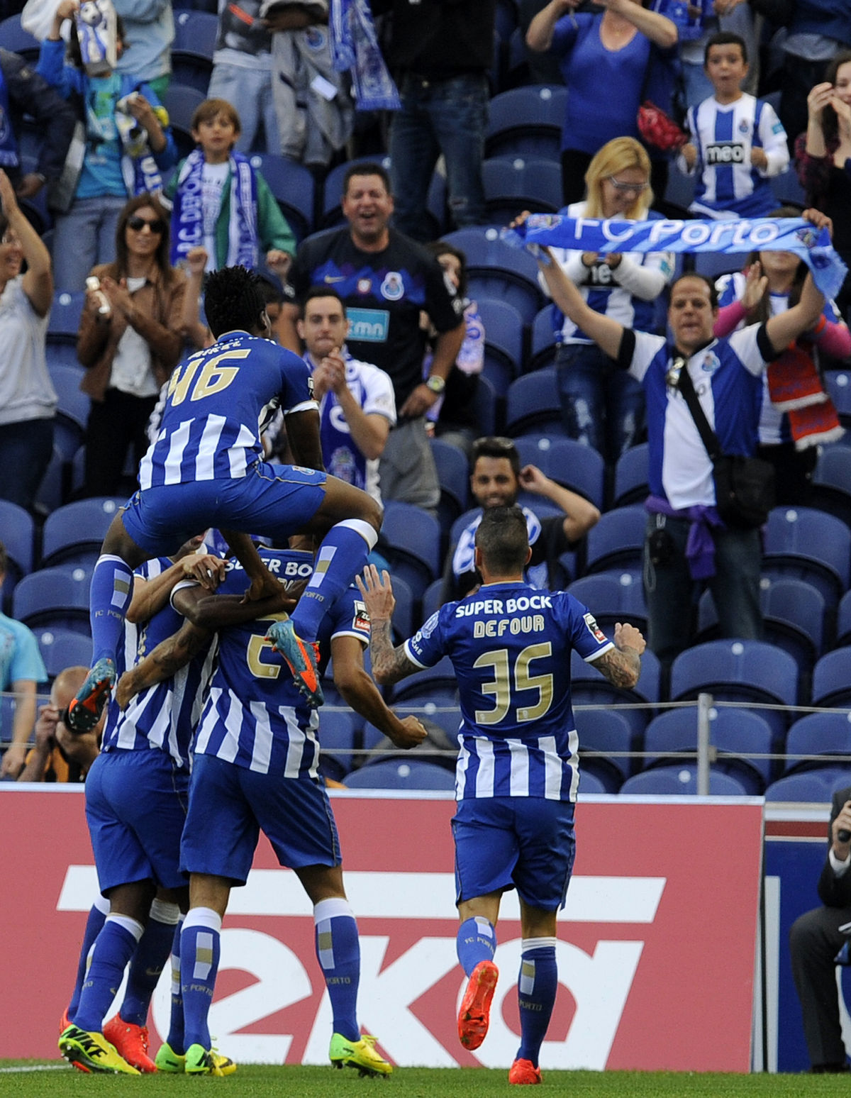 Radosť futbalistov FC Porto.