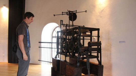 V časti s expozíciou hodín sa nachádza aj...