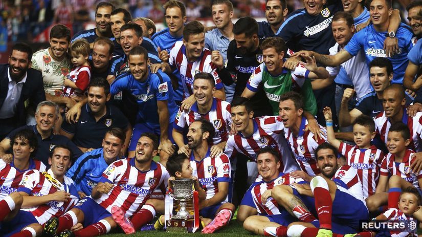 Atlético Madrid, Superpohár, radosť, trofej