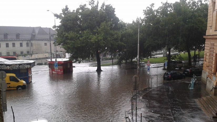 búrka, Bratislava, 23. august 2014