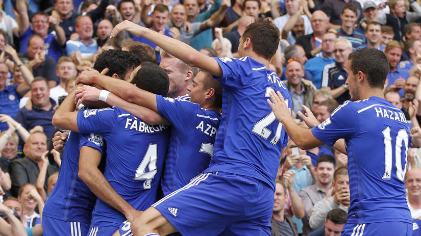 Chelsea, futbal, radosť