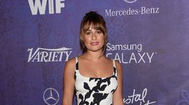 Lea Michele na párty magazínu Variety.