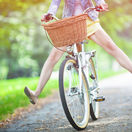 bicyklovanie - žena - radosť