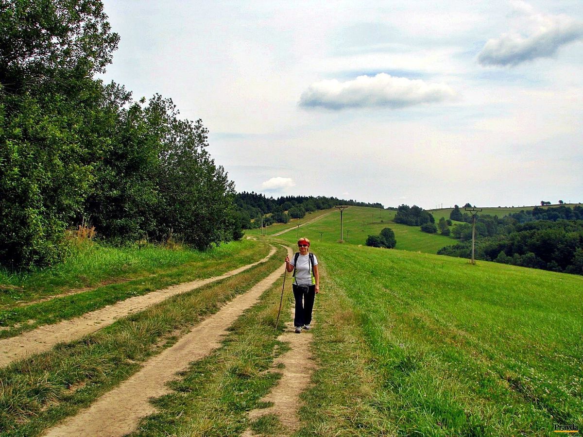 Cestičky pozdĺž slovensko-českých hraníc si...