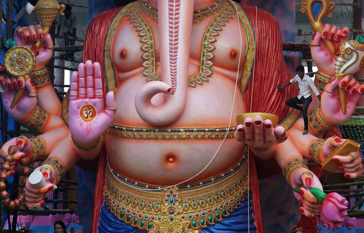 Ganesha, boh, festival, India