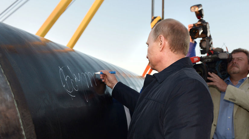 Putin, Rusko, plynovod