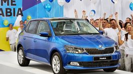 Škoda vyrobila prvú sériovú Fabiu III. A pridala pár snímok