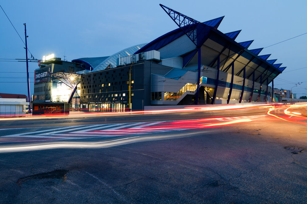 Steel aréna v Košiciach.