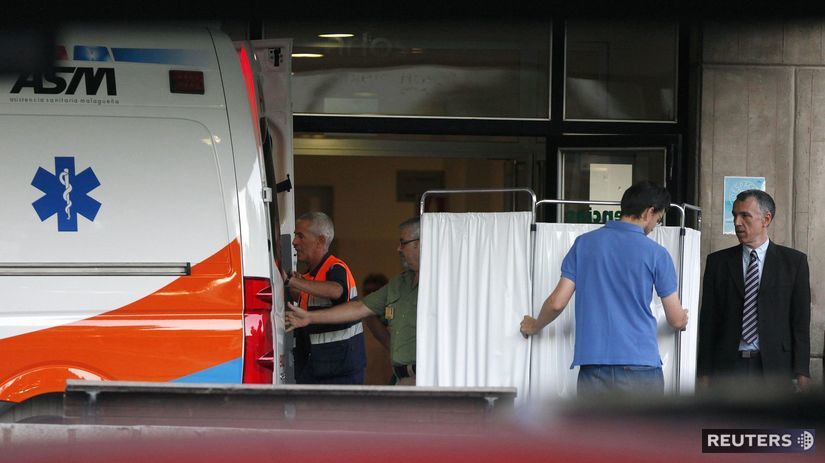 Brett King (vpravo), otec 5-ročného Ashyu...