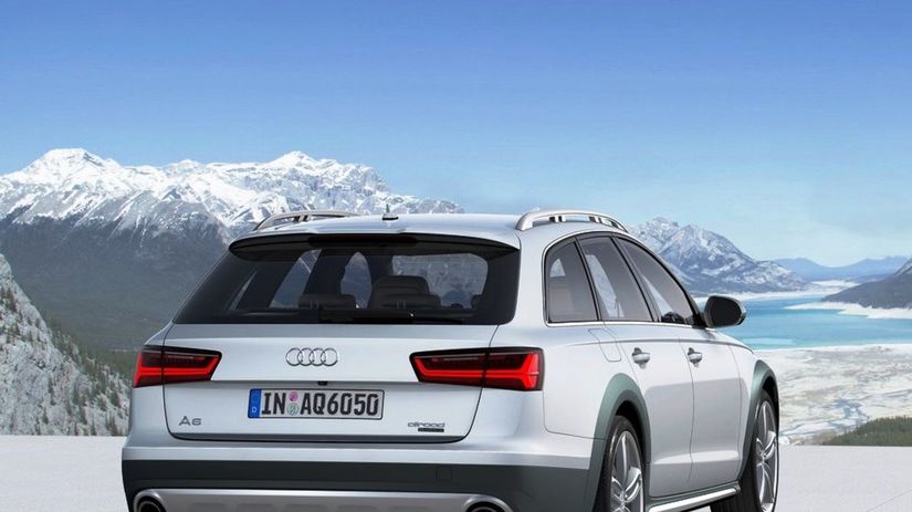 Audi A6 Allroad si zachováva vzduchový...