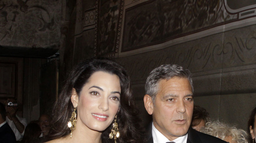 Herec, režisér a producent George Clooney a...