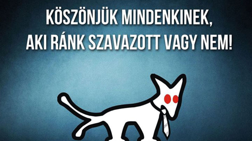 Maďarská strana dvojchvostého psa