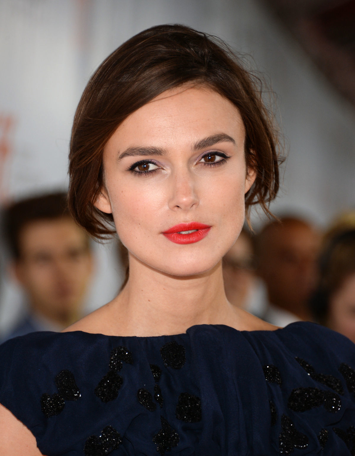 Herečka Keira Knightley na archívnom zábere.