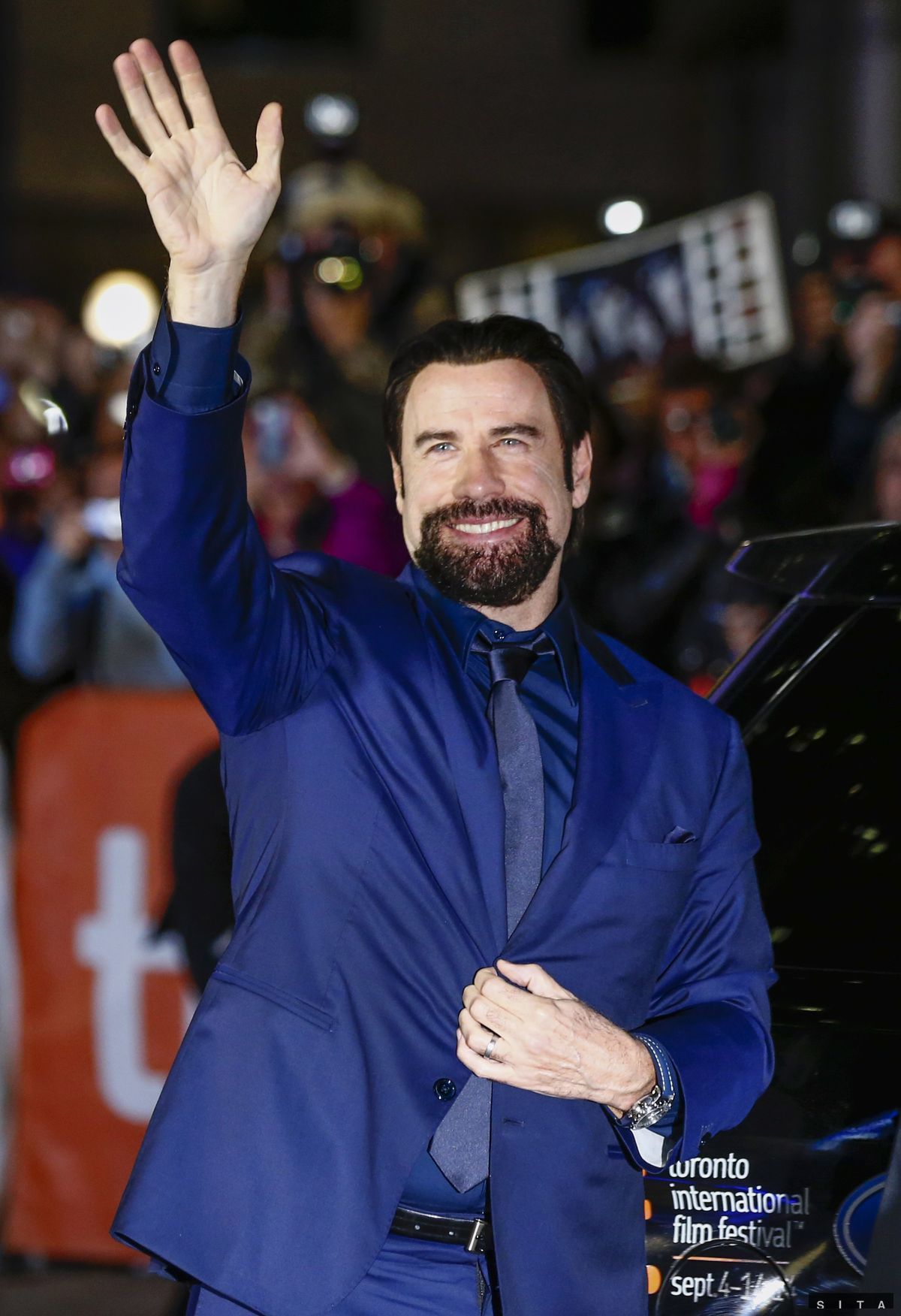 John Travolta pred premiérou filmu...