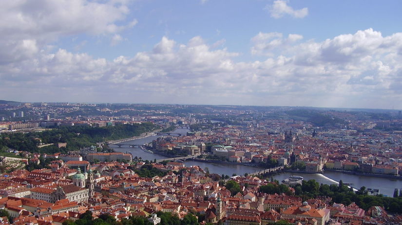 Praha, výhľad