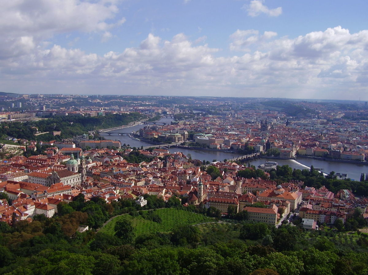 Praha, výhľad