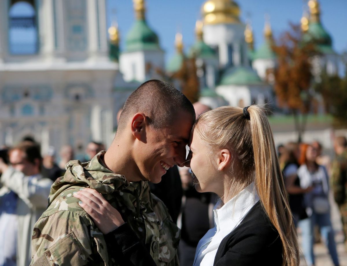 Ukrajina, vojak, láska
