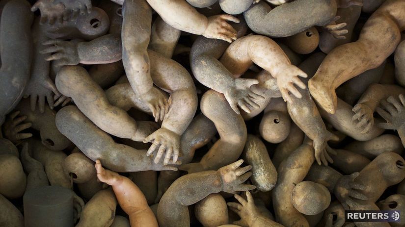 Vo výklade jedného maličkého obchodíku v srdci...